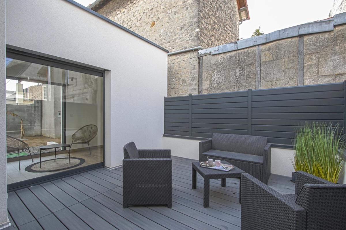 Quijote, Maison Moderne Avec Terrasse A Caen Exterior photo